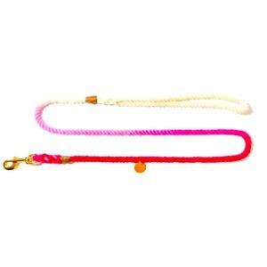 Found My Animal Hand-dyed Rope Leash in Pink